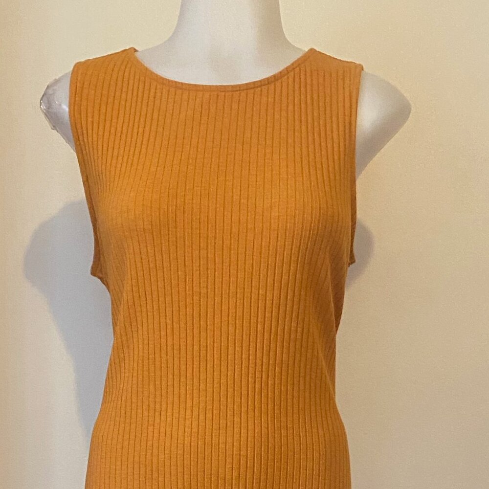 Loft Mustard Dress